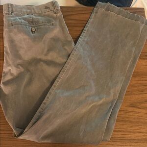 No Brand Men's Gray Button Work Pants